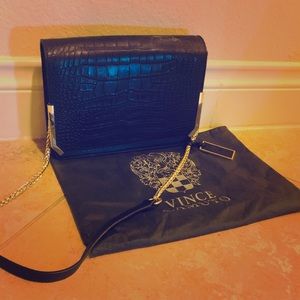 Black Vince Camuto Cross Body Bag